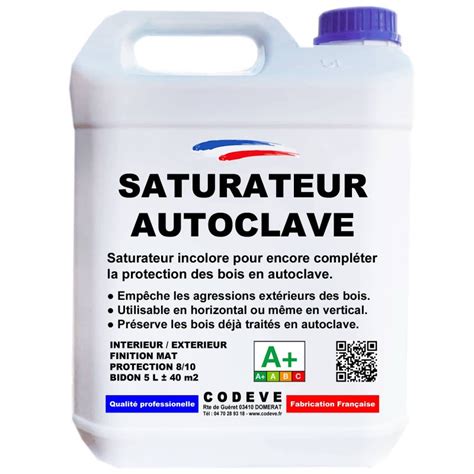 Saturateur bois autoclave 